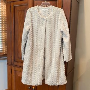 Women’s Faux Fur Light Gray Coat